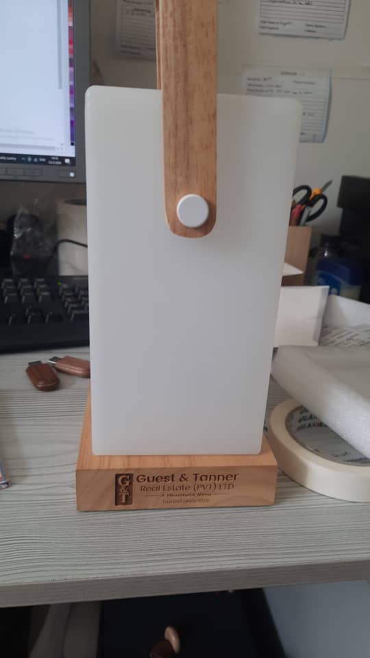 Engraved serving board