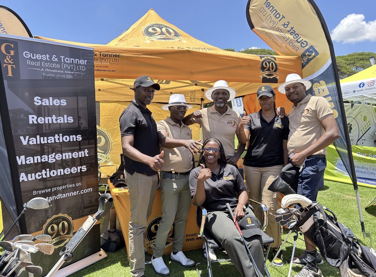Golf day activation