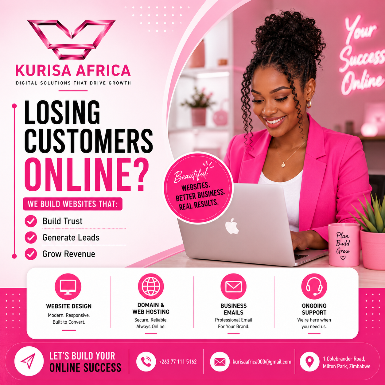Kurisa Africa lead generation artwork