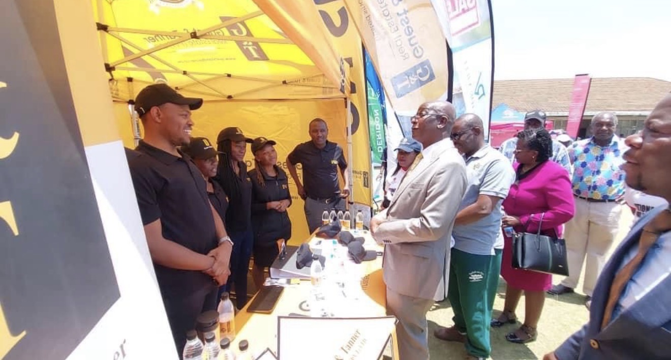 Client engagement on stand: engagement with the Minister of Legal and Parliamentary Affairs
