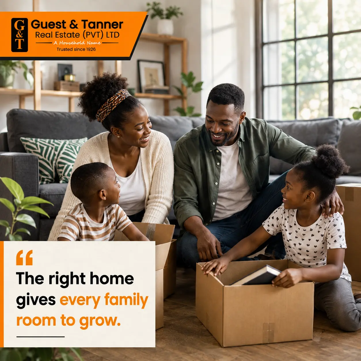 Room to grow campaign visual, full bleed edition