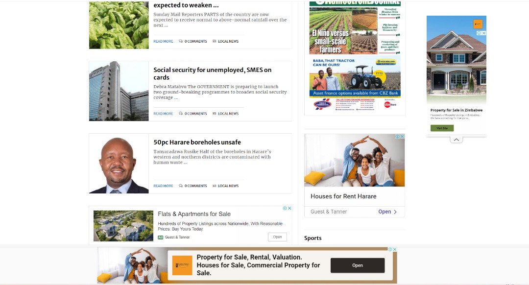 Anchor and in article ad placements in rotation