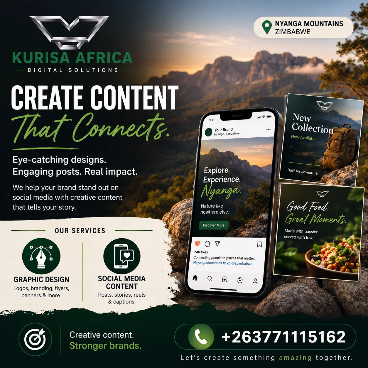 Kurisa Africa content creation campaign